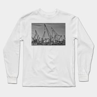 Cranes B+W Long Sleeve T-Shirt